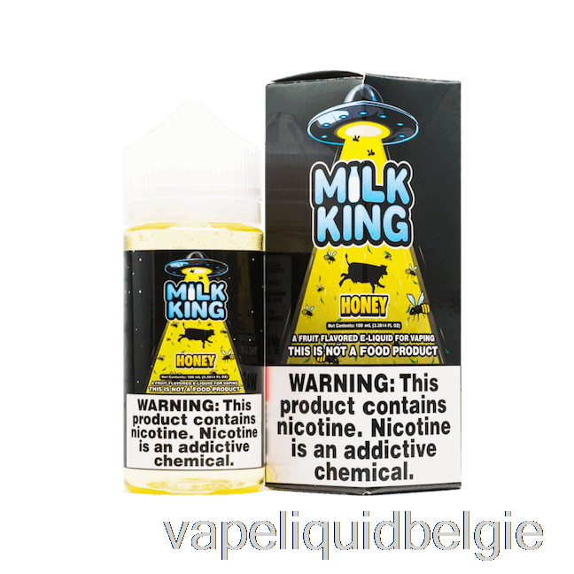 Vape Vloeibare Honing - Melkkoning - 100 Ml 0 Mg